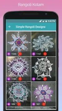 Rangoli Designs offline Screen Shot 6
