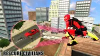 Flying Ninja Hero Crime Simulator Gangster Chase Screen Shot 3