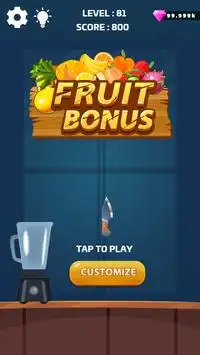 Fruit Bonus - Easy To Go And Slice Screen Shot 0
