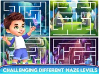 Labirin anak-anak: Permainan teka-teki pendidikan Screen Shot 2