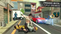 Kung-fu street fighting game 2021 Screen Shot 5