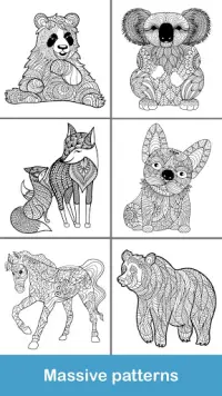 2020 for Animals Coloring Books Screen Shot 4