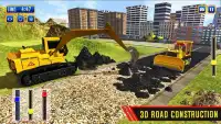 Highway Road Construction Games Free 2018 Screen Shot 3