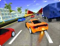 High Speed Traffic Car Driving Road Race Simulator Screen Shot 11