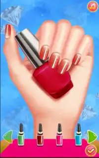 Nagellack-Spiele für Mädchen Maniküre-Salon kosten Screen Shot 6