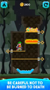 Hero Save Princess - ألعاب الألغاز المجانية Screen Shot 1