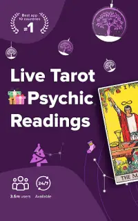 Zodiac Psychics: Tarot Reading Screen Shot 8
