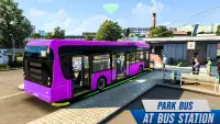 Bus Driving Simulator Bus Game Screen Shot 1