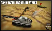 Batalha Tanque Frontline Strike: WW2 War Simulator Screen Shot 1