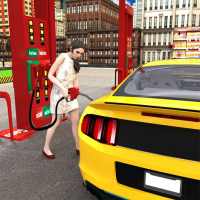 Gas Station Car City Simulator