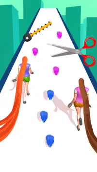 Hair Challenge Game Run 3D Screen Shot 0