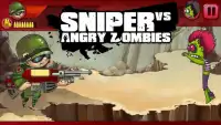 Sniper vs Angry Zombies Screen Shot 2