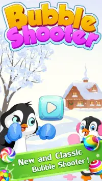Penguin Bubble Shooter Screen Shot 1