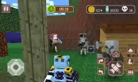 3D Gun Shooting Pixel Battle - Survival Game Screen Shot 2