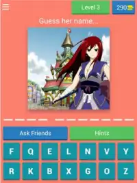 Fairy Tail Characters Quiz Screen Shot 11