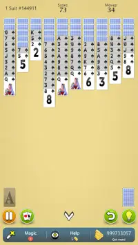 Spider Solitaire Mobile Screen Shot 6