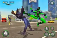 voador sapo ninja herói estranho gangster Screen Shot 8