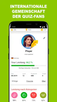 QuizzClub Allgemeinwissen Quiz Screen Shot 7