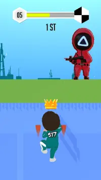 Squid Game : Runing Race 3D Screen Shot 1