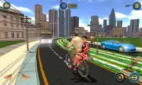 Bicycle Taxi BMX Free Tuk Tuk Sim 2018 Screen Shot 2