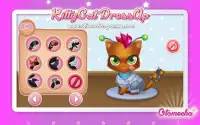 kids girls kitty cat dress up Screen Shot 1