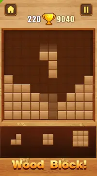 Holzblock-Puzzle Screen Shot 0
