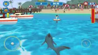 Shark Attack Wild Simulator Screen Shot 2