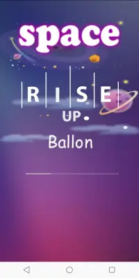 Space Rise Up Ballon Screen Shot 1