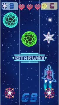 Starway Error - An Arcade Space Game Screen Shot 0