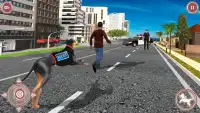 Cachorro correr atrás Jogos : Polícia Crime Screen Shot 0