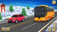 Autobahn Bus Rennen:Bus Spiele Screen Shot 1