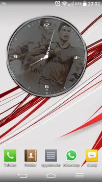 Cristiano Ronaldo Widget Clock Screen Shot 3