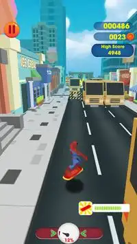 Subway Spider Hero Adventure World Screen Shot 0