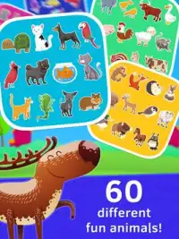 Pets Puzzle Game Free for Kids Screen Shot 1