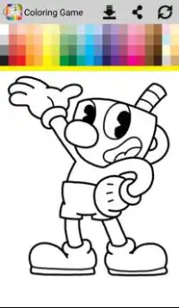 Cuphaed Coloring Book Screen Shot 2