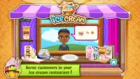 Cửa hàng kem:trò chơi nấu ăn Screen Shot 2