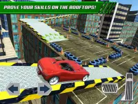 Roof Jumping Car Parking Games Screen Shot 14