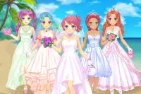 Anime Hochzeit Ankleidespiel Screen Shot 0
