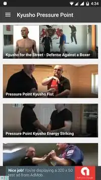 Kyusho Pressure Point Videos Screen Shot 1