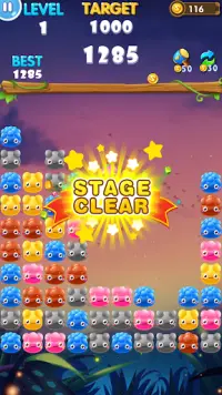 Gummy Drop Puzzle Free Game Offline Screen Shot 3