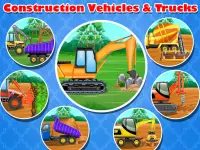 Construction Vehicles & Trucks Screen Shot 9