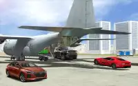 Frachtflugzeug Auto Simulator 3D - Flying Transpor Screen Shot 2