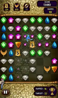 Swiped Gems Live Screen Shot 3