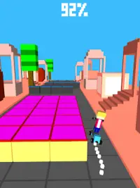 Blocky Pass Death Race Screen Shot 8