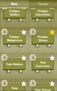 Jeux éducatifs: Tables de math Screen Shot 1