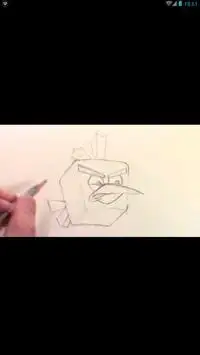 How Draw Bird Angry Screen Shot 6