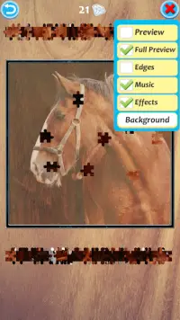 Horse Jigsaw Puzzle Screen Shot 3