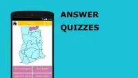 Map Puzzle Quiz 2020 - Ghana - Regions, capitals Screen Shot 3