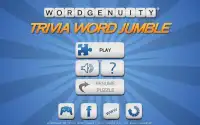 Wordgenuity Trivia Word Jumble Screen Shot 0