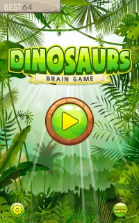 Memori permainan: Dinosaur: Penggoda otak *Percuma Screen Shot 10